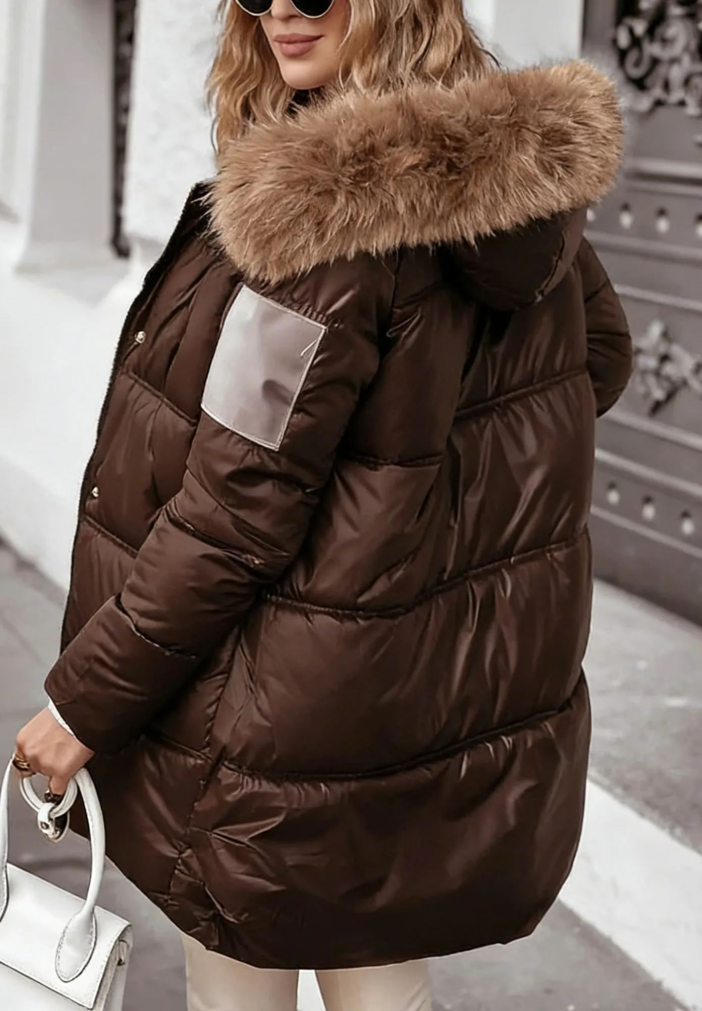 Happy Season Long Quilted Jacket