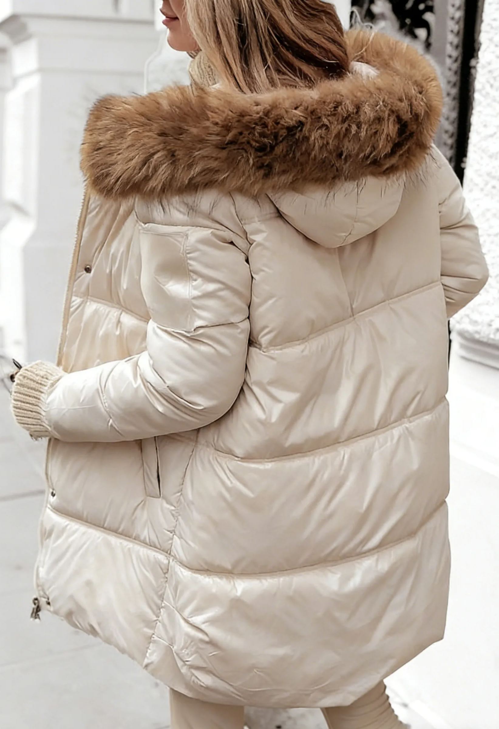 Happy Season Long Quilted Jacket