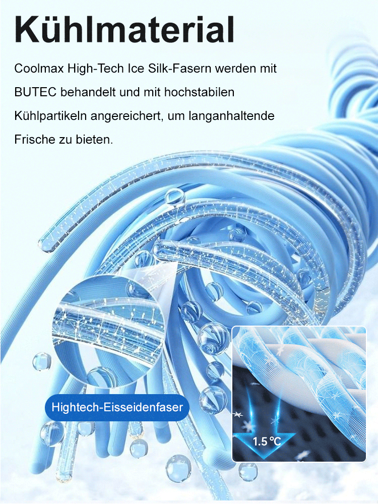 Ice silk car cushion Dreierpack (mit Kissen)