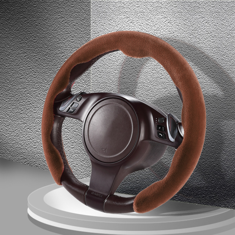 Universal Plüsch-Lenkradabdeckung