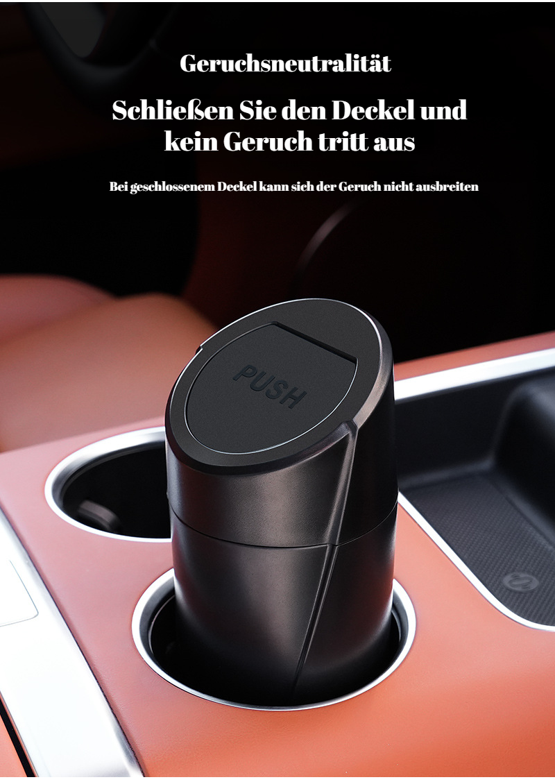 Auto-Mülleimer, Kleinwagen-Mini-Aufbewahrungsbox