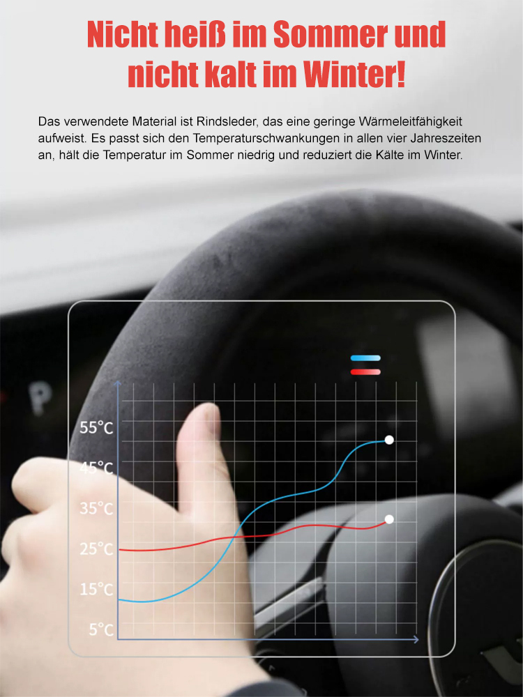 Universal Plüsch-Lenkradabdeckung