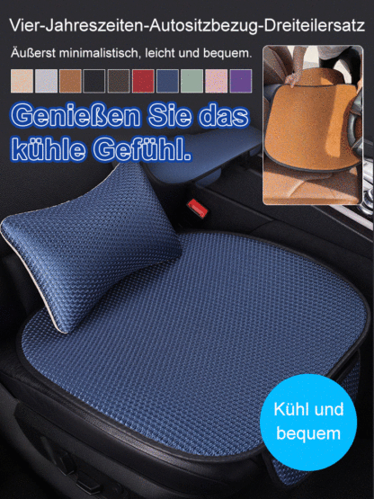 Ice silk car cushion Dreierpack (mit Kissen)