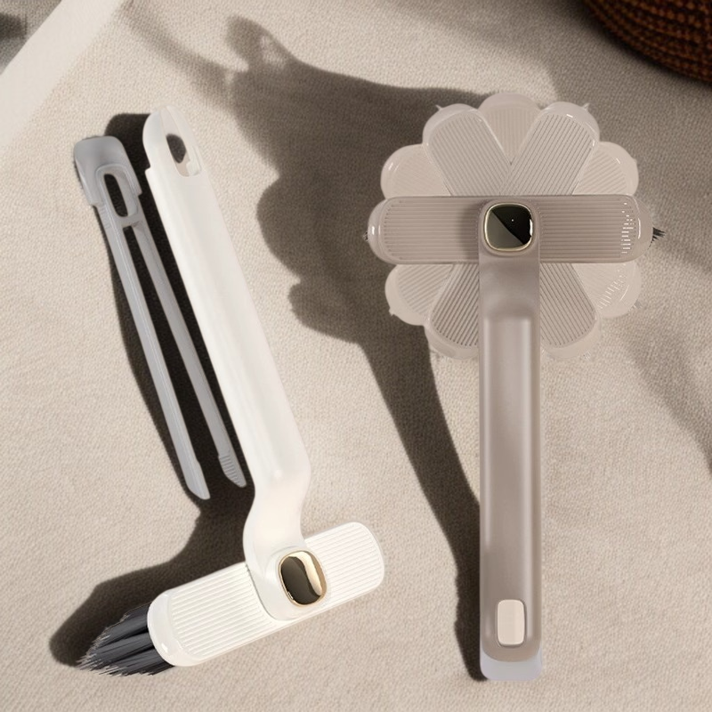 Multifunktionale rotierende Reinigungsbürste 2-in-1 für Fugen und Fliesen