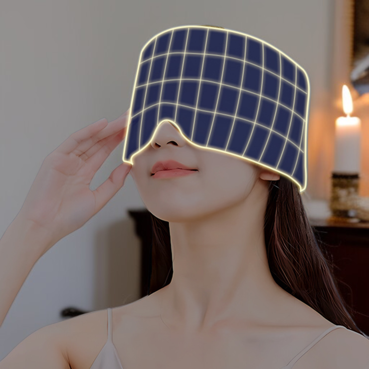 Technologische doppelseitige Schwergewicht-Schlafmaske