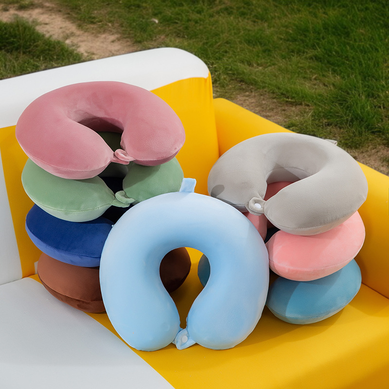 Memory Foam Nackenkissen U-förmig für Reisen