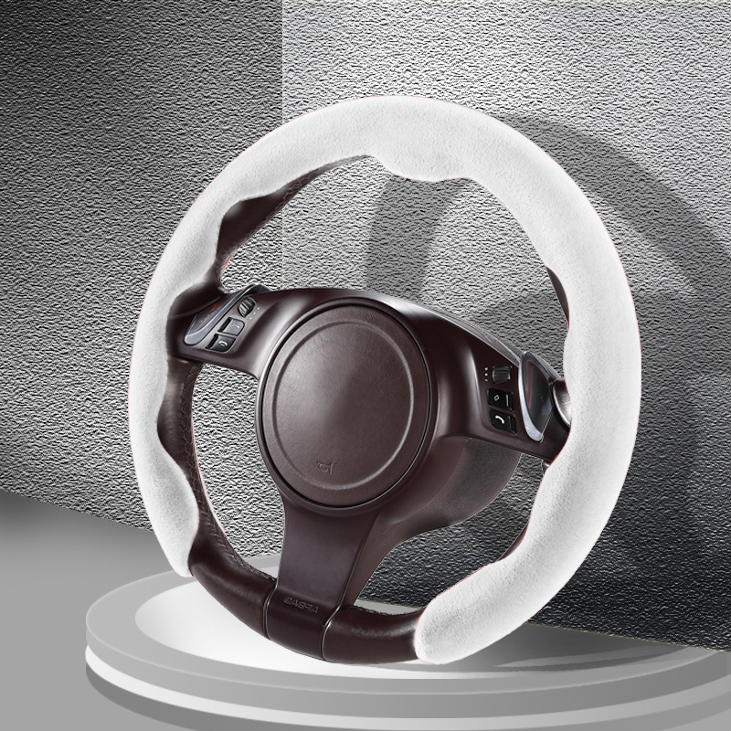 Universal Plüsch-Lenkradabdeckung