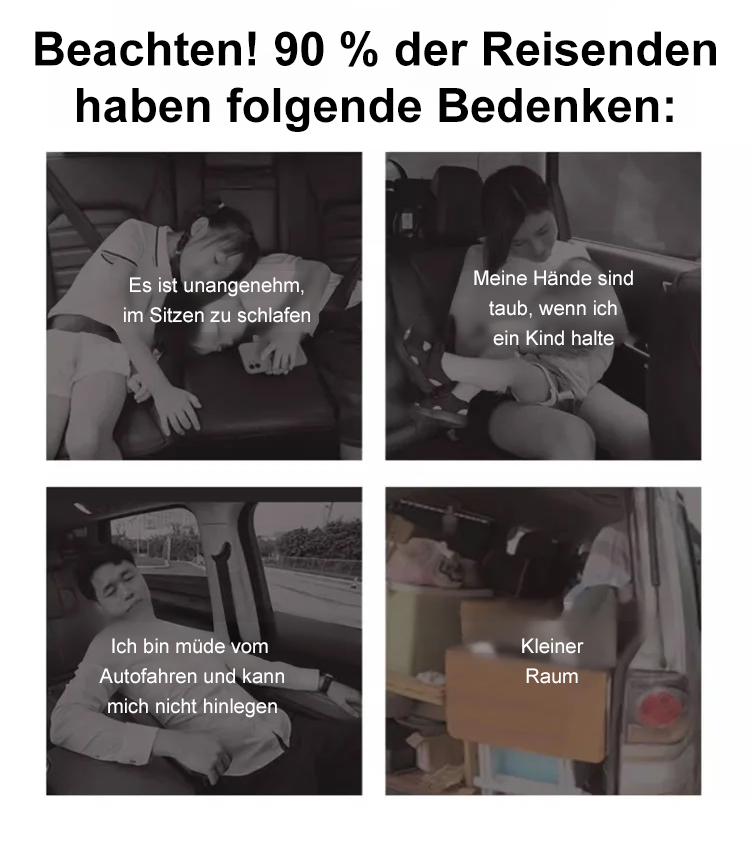 Auto faltbare Schlafmatte für Camping im Auto