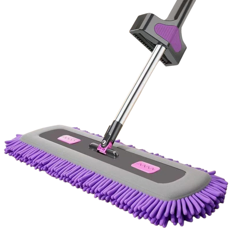 Clip-Tuch Flachmopp erleichtert das Wechseln des Reinigungstuchs