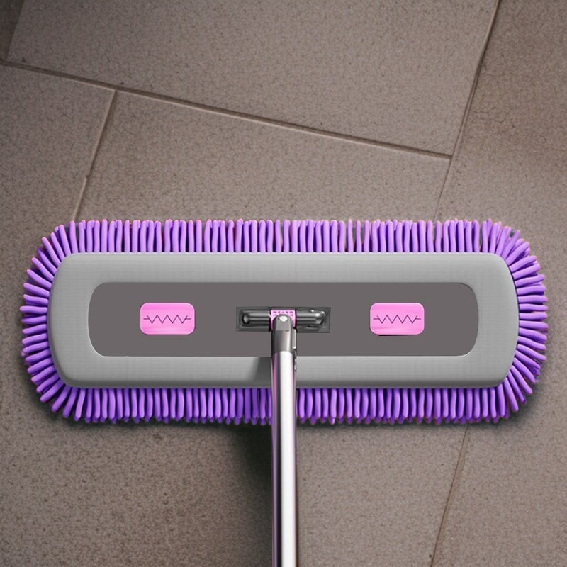Saugstarker Flat Mop für Nass- und Trockenwischen