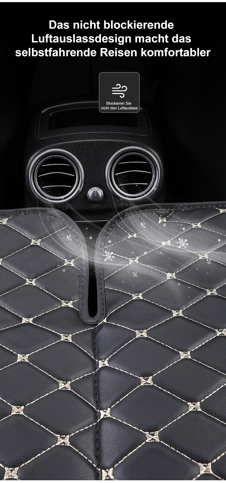 Praktische faltbare Schlafmatte für unterwegs