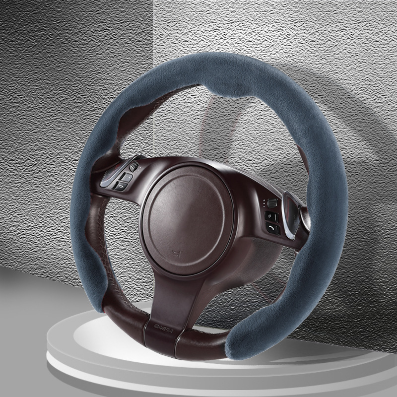 Universal Plüsch-Lenkradabdeckung