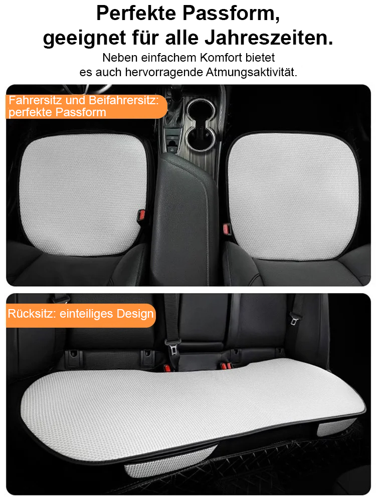 Ice silk car cushion Dreierpack (mit Kissen)