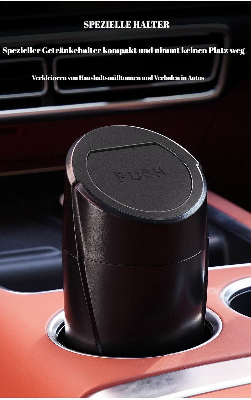 Auto-Mülleimer, Kleinwagen-Mini-Aufbewahrungsbox