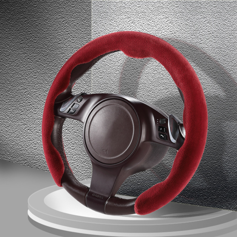 Universal Plüsch-Lenkradabdeckung