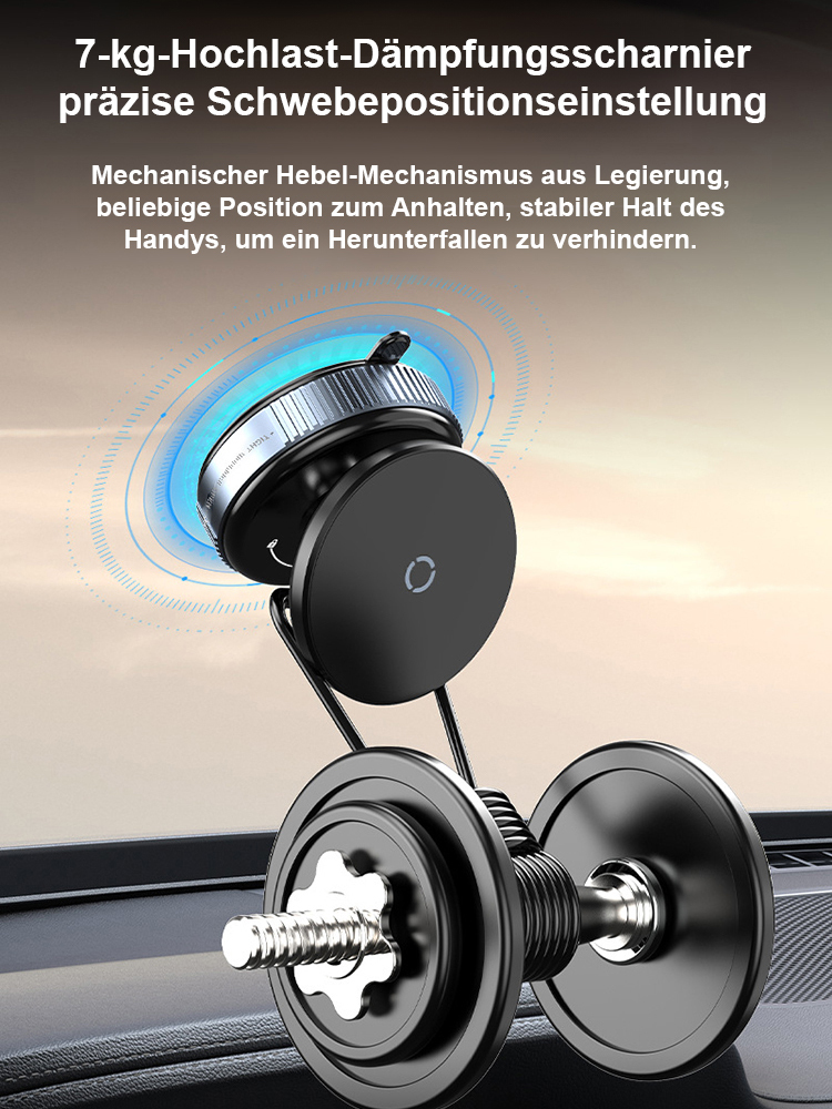 Dreiachsen-Faltbarer, beliebig drehbarer, starker Vakuum-Magnethalter.