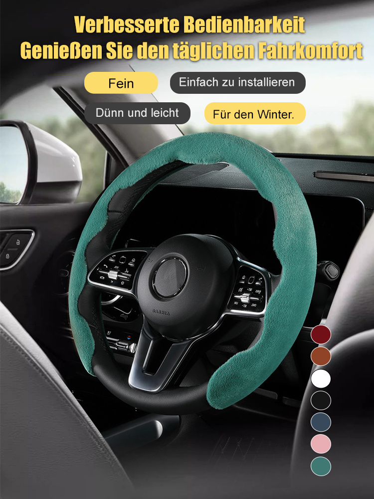 Universal Plüsch-Lenkradabdeckung