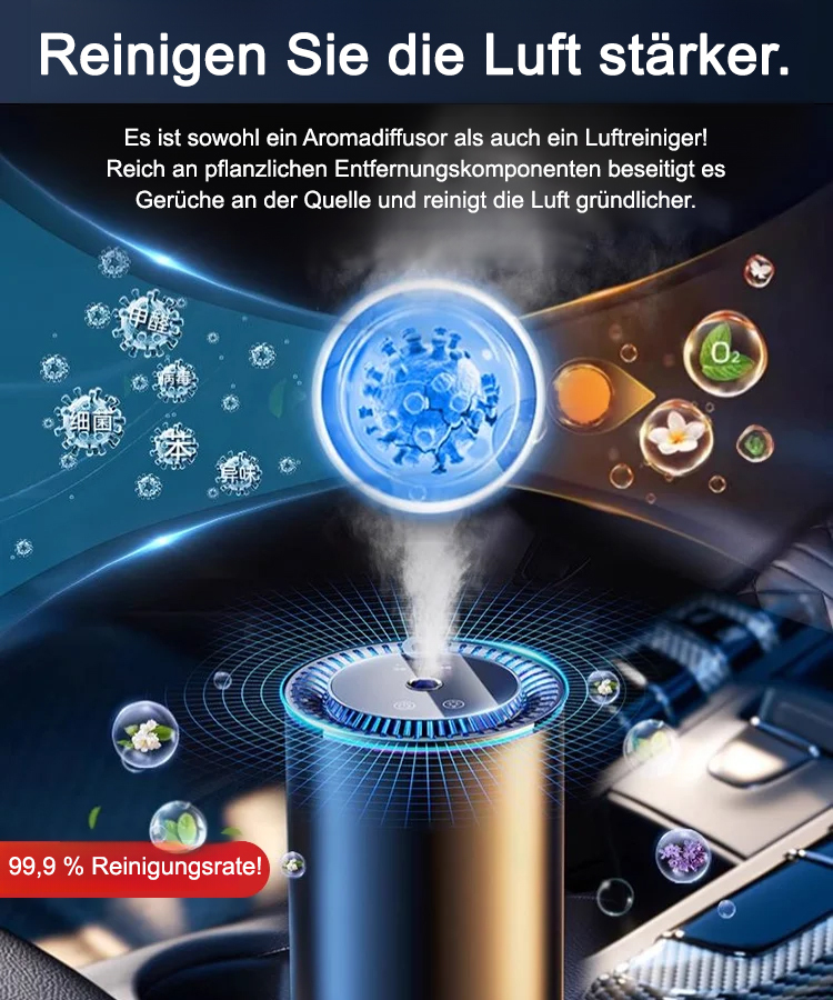 Intelligente Aromatherapie-Maschine fürs Auto