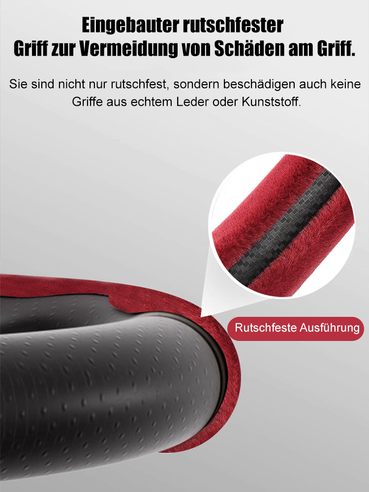 Universal Plüsch-Lenkradabdeckung