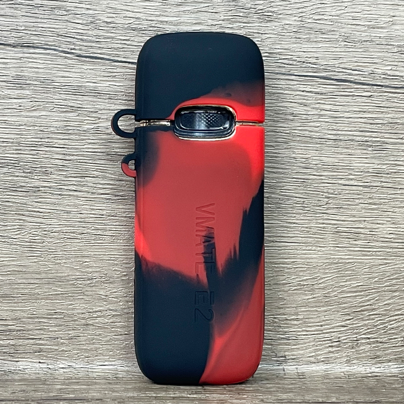 Vmate E2 case,For VOOPOO Vmate E2 Silicone Texture Skin Case With Free Lanyard Protective Rubber Soft Cover,Bag,Shiled Sleeve Wrap-VapeCaseXY