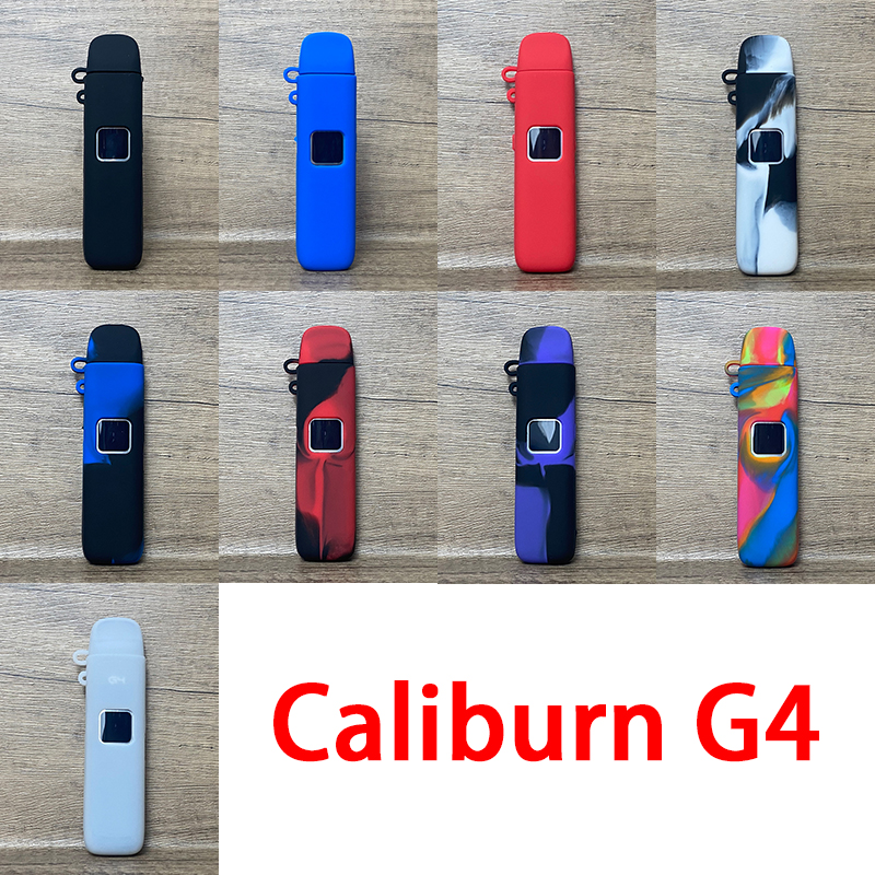 Caliburn G4 Case,For Uwell Caliburn G4 Silicone Texture Skin Case With Free Lanyard Protective Rubber Soft Cover,Bag,Shiled Sleeve Wrap