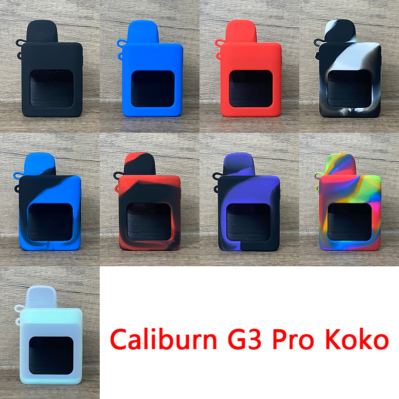 Caliburn G3 Pro Koko Case,For Uwell Caliburn G3 Pro Koko Silicone Texture Skin Case With Free Lanyard Protective Rubber Soft Cover,Bag,Shiled Sleeve Wrap-VapeCaseXY