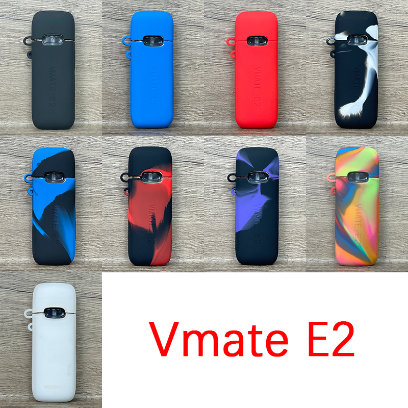 Vmate E2 case,For VOOPOO Vmate E2 Silicone Texture Skin Case With Free Lanyard Protective Rubber Soft Cover,Bag,Shiled Sleeve Wrap-VapeCaseXY