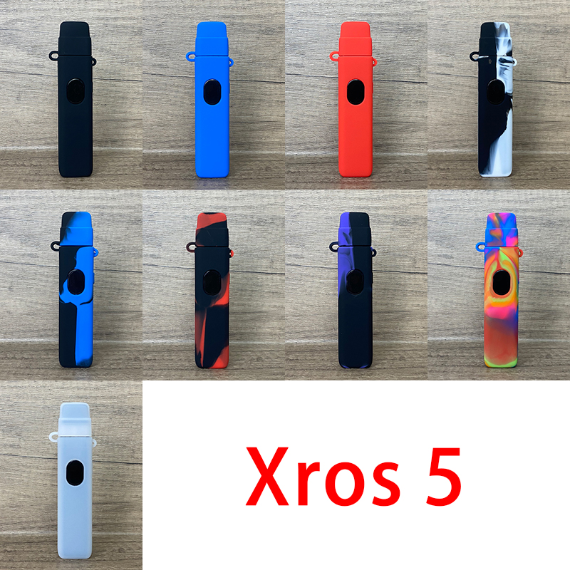 Vaporesso Xros 5 Case,For Vaporesso Xros 5 Silicone Texture Skin Case With Free Lanyard Protective Rubber Soft Cover,Bag,Shiled Sleeve Wrap-VapeCaseXY