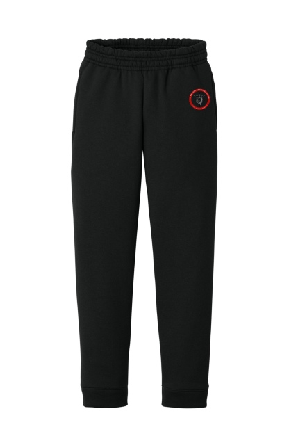 Joggers Sweat Pants - Black, With St. Bridget of Sweden Logo