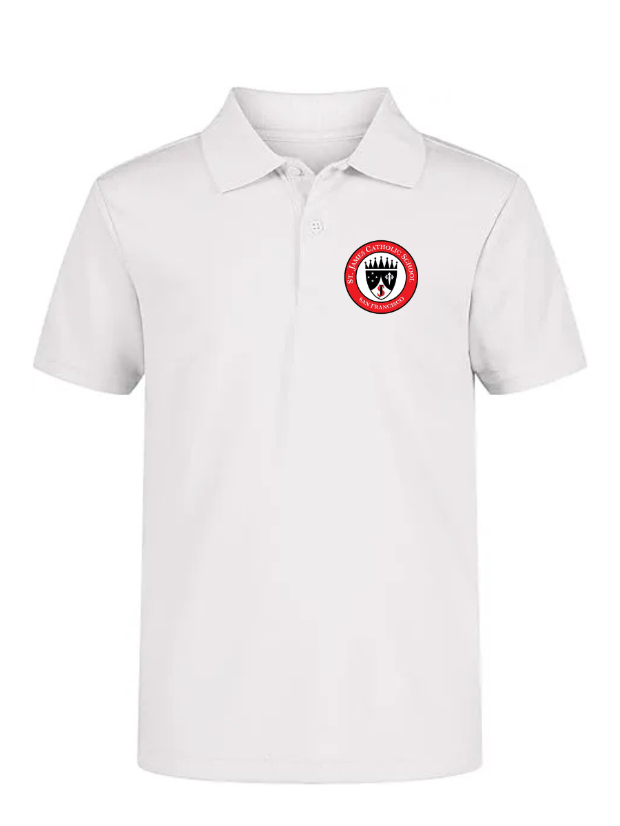 Performance Tech Polo (unisex) - White - STJ
