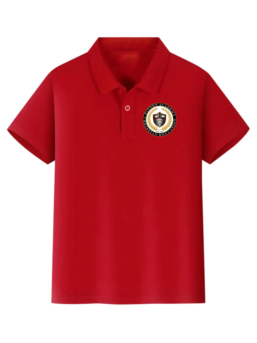 Classic Comfort Polo (unisex) - Red - Embroidered