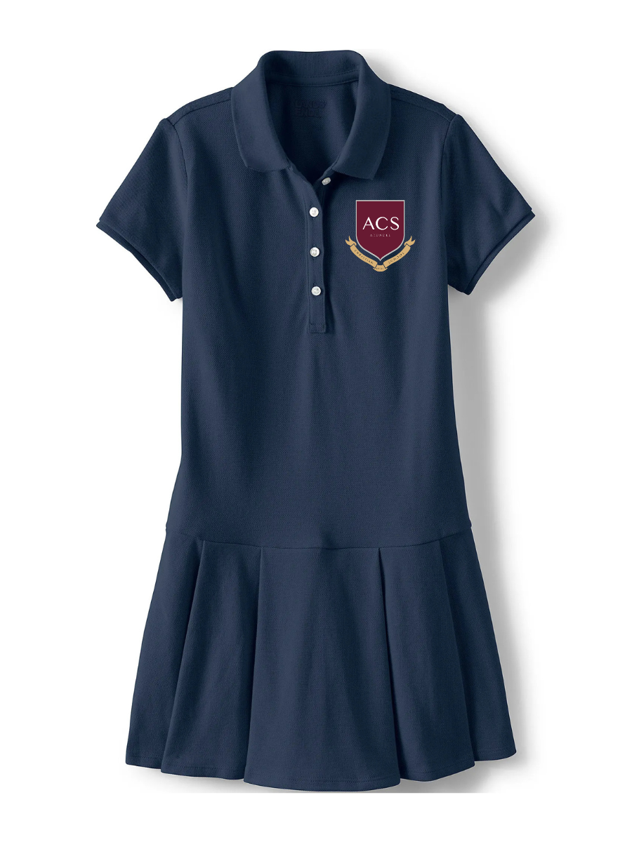 Pleated Polo Dress - ACS