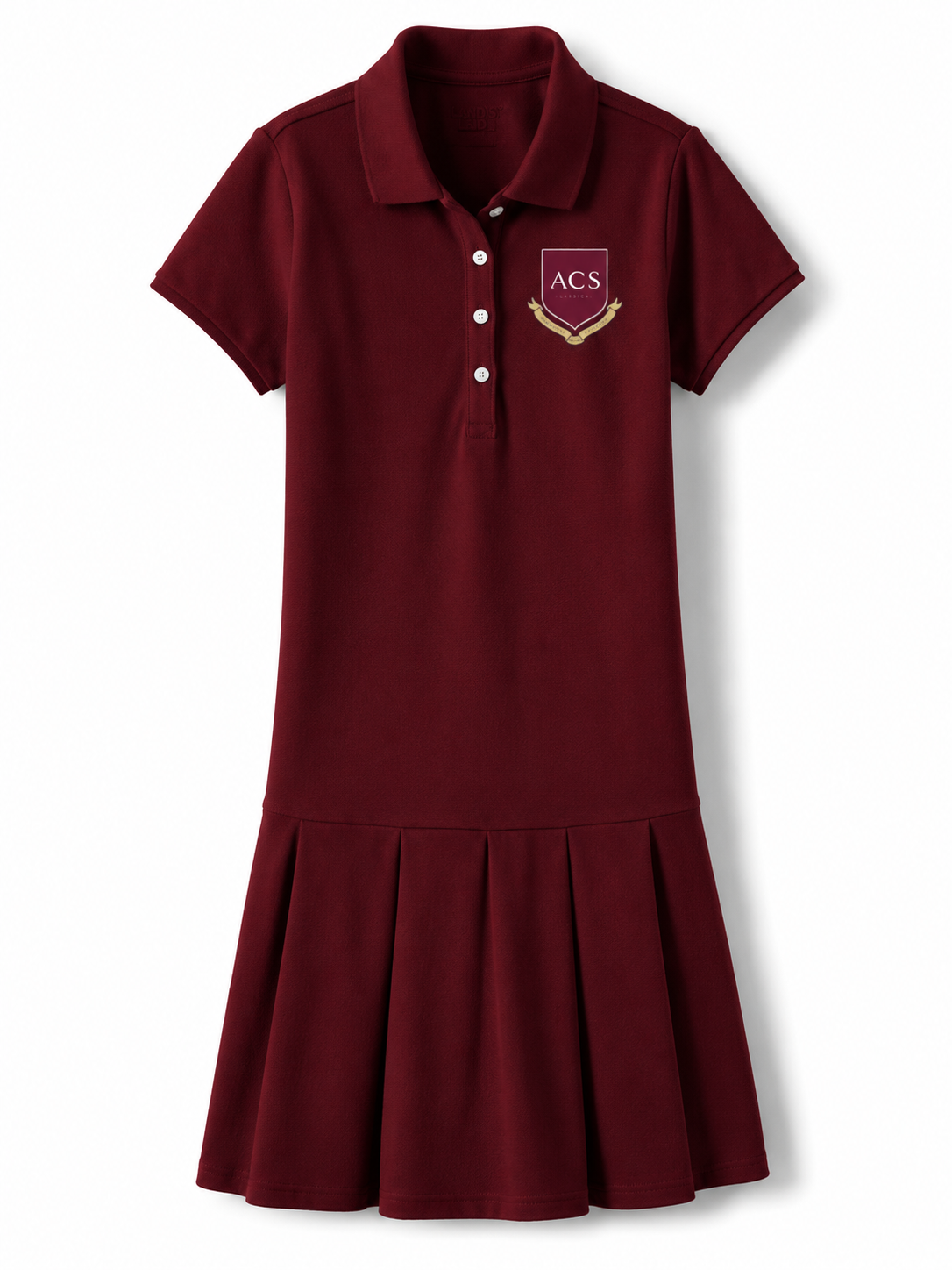 Pleated Polo Dress - ACS