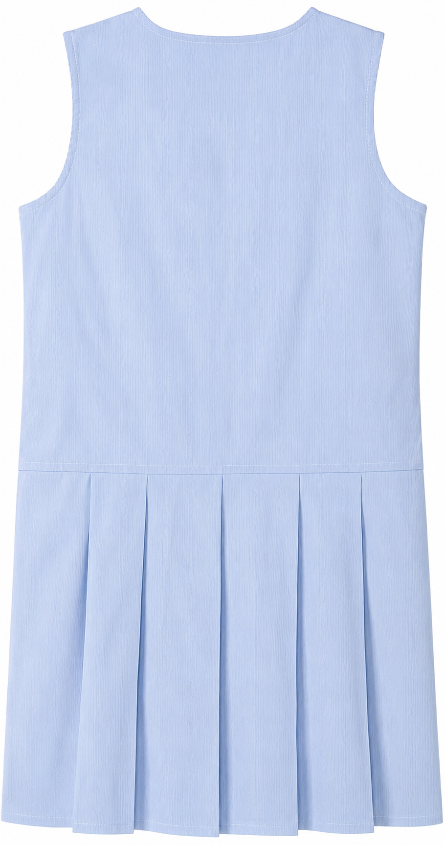 Front Zip Jumper - Blue Pinstripe