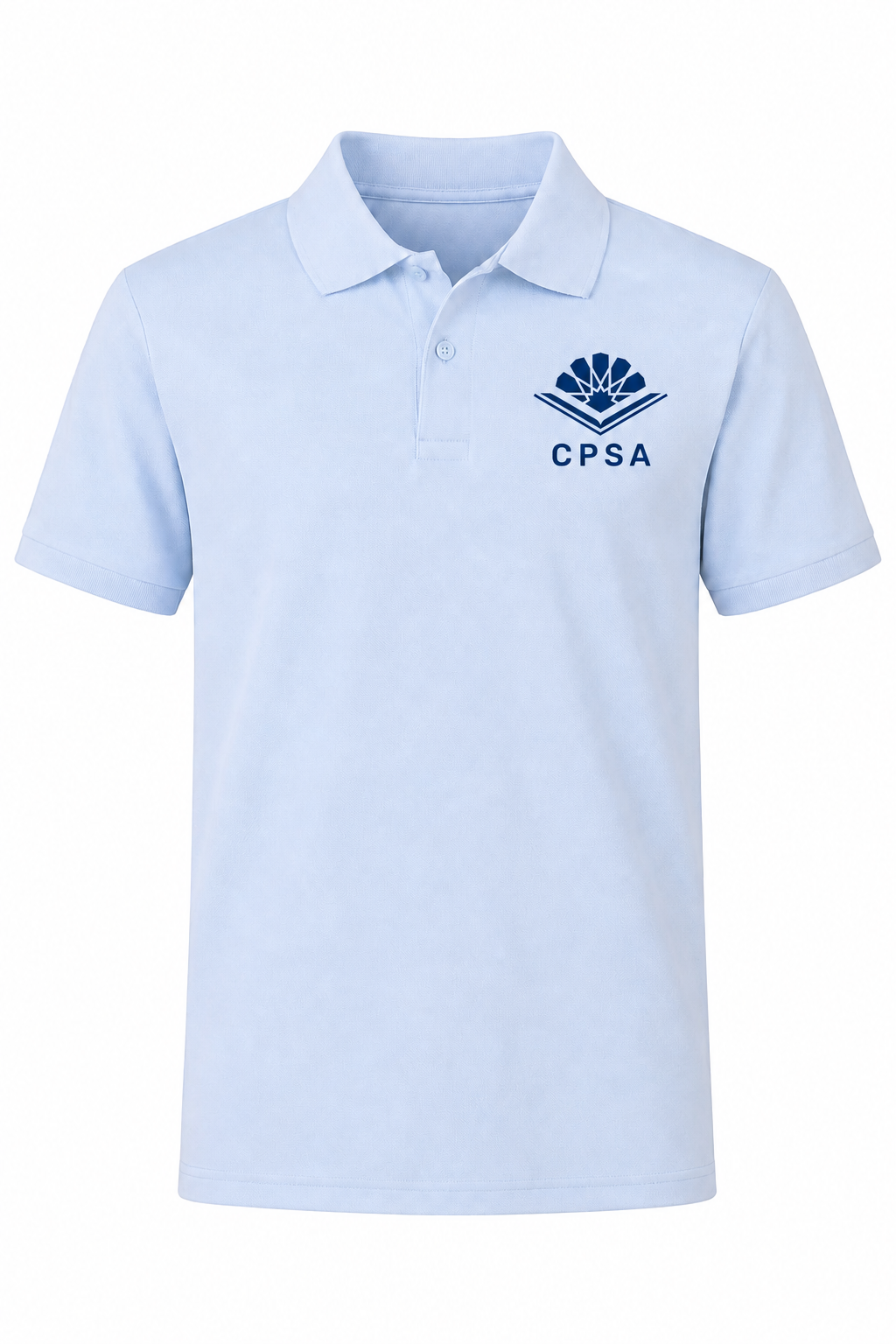 Classic Comfort Polo (unisex) - Light Blue, with CPSA Logo