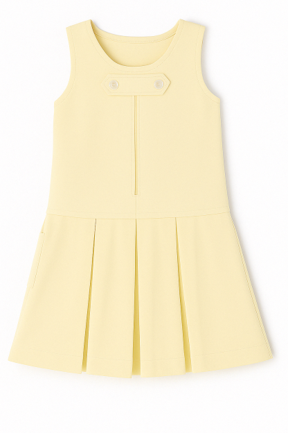 Front Zip Jumper - Yellow