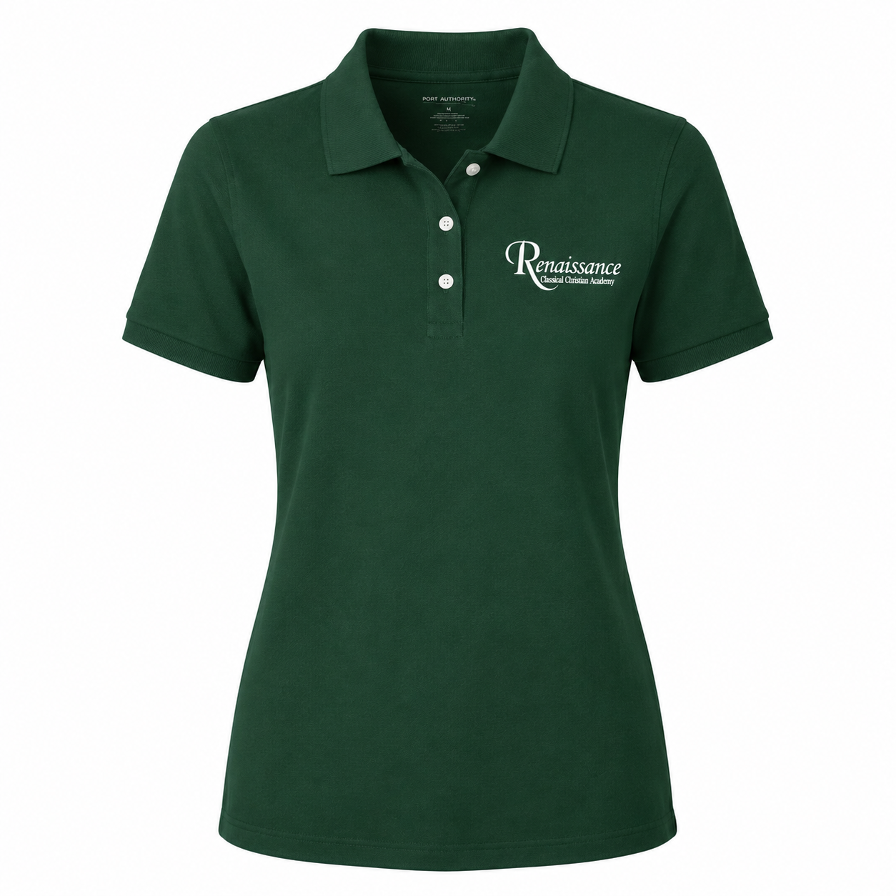 Classic Comfort Polo - Green, With RCCA Logo