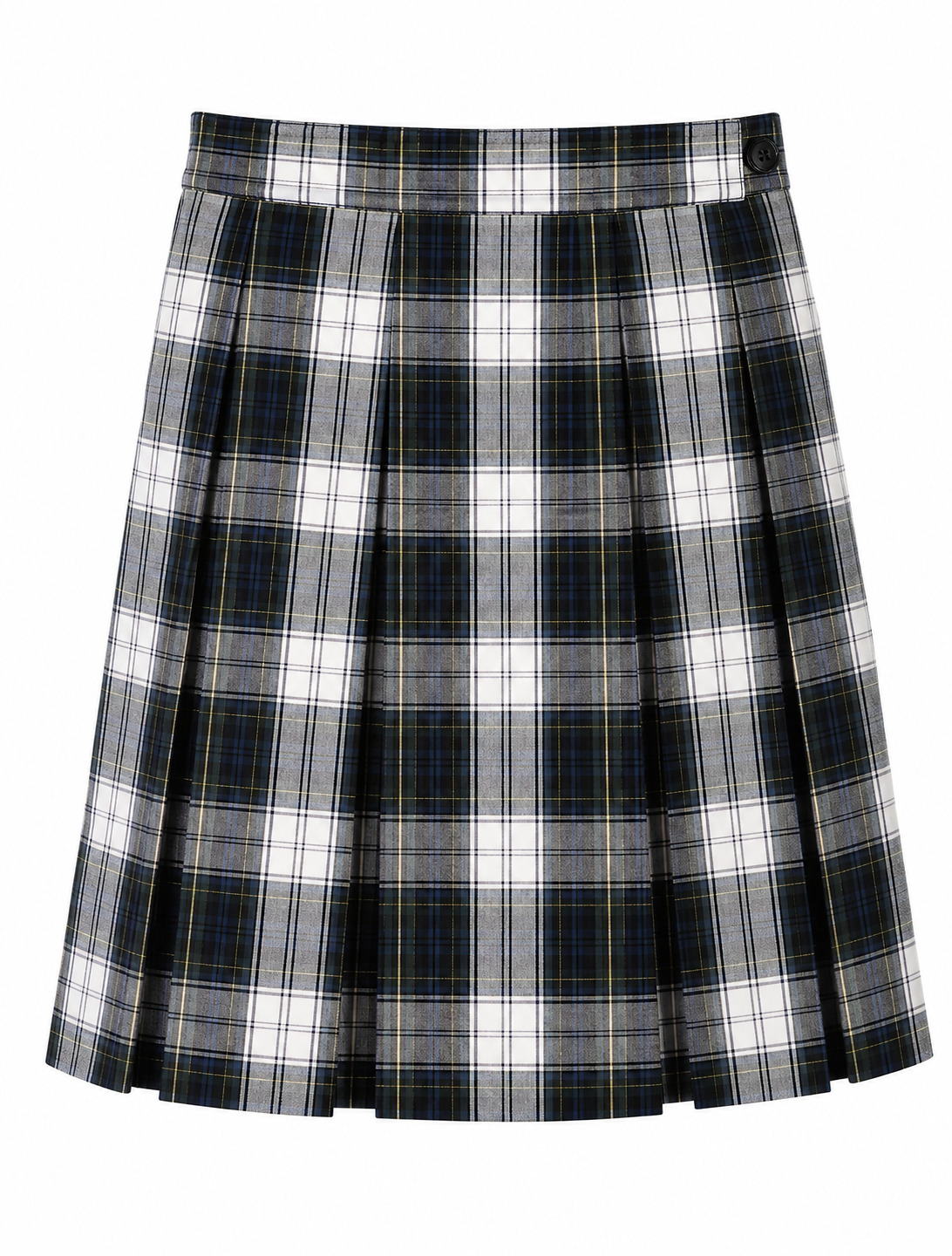 Simple Pleat Skirt - RCCA Plaid