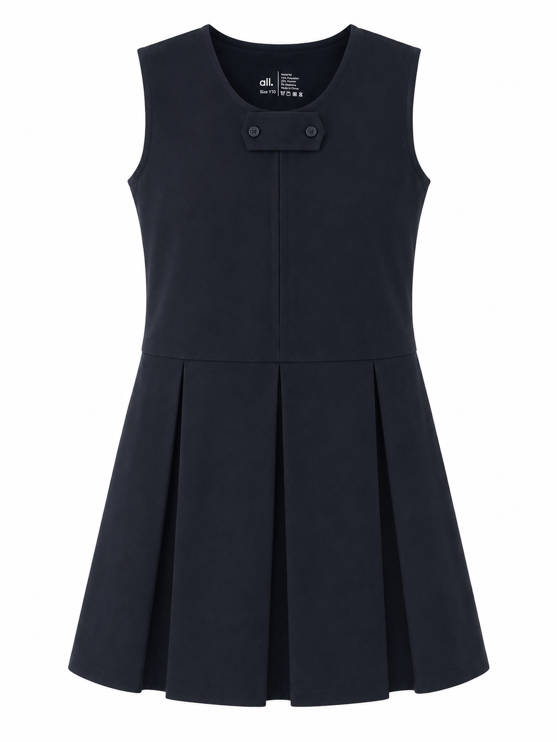 Front Zip Jumper - Navy