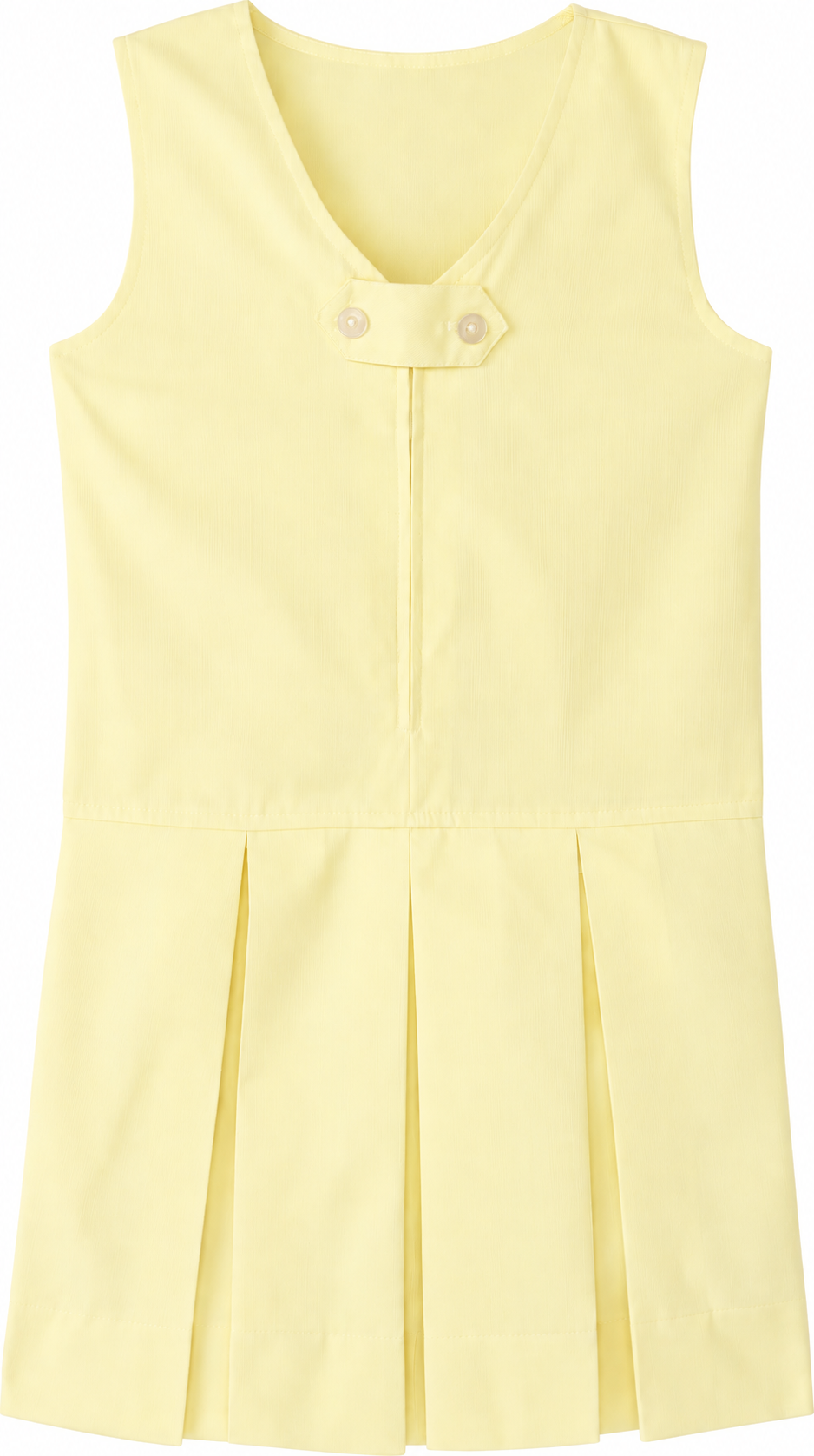Front Zip Jumper - Yellow