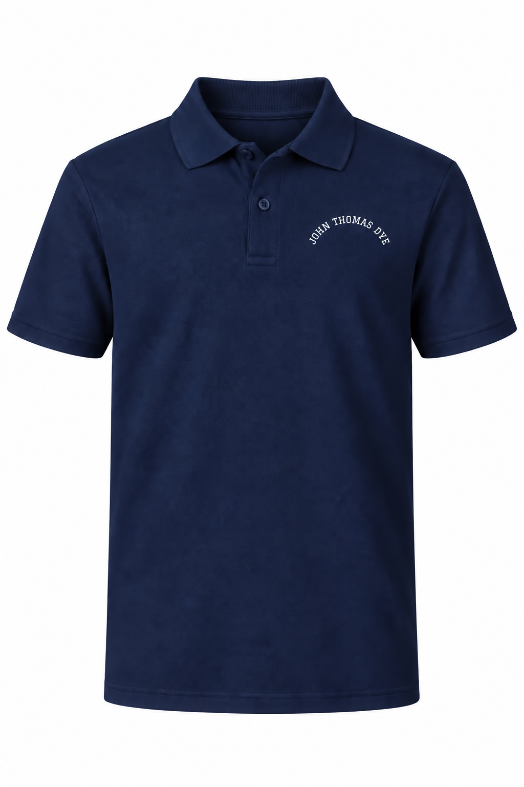 Performance Tech Polo (unisex) - Navy, With JTD Logo