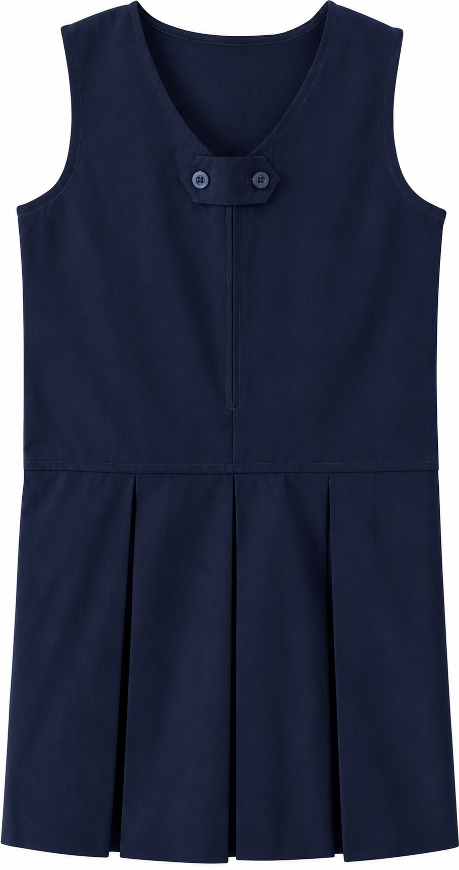 Front Zip Jumper - Navy