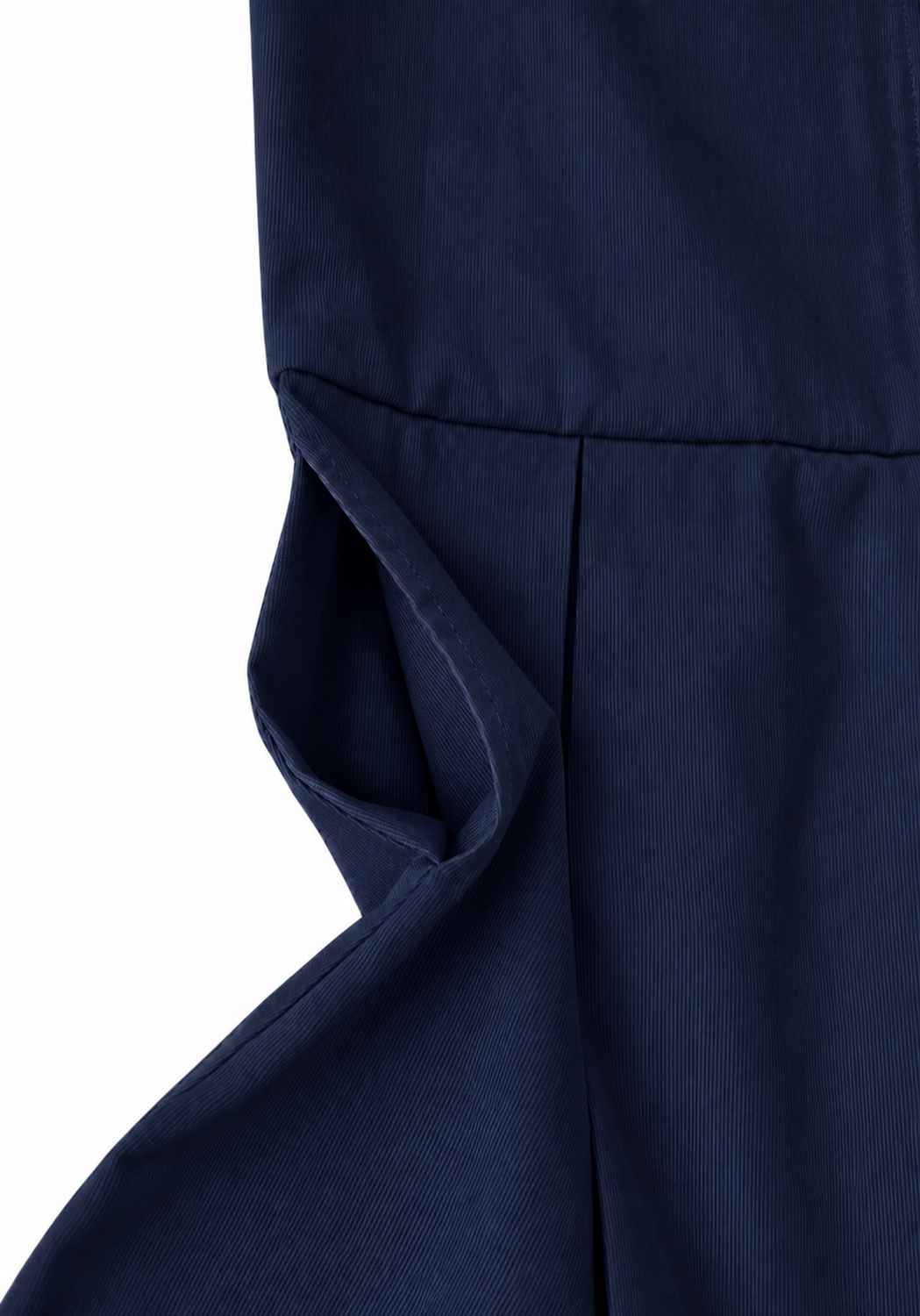 Front Zip Jumper - Navy