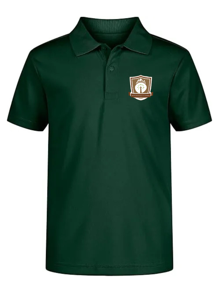 Performance Tech Polo (unisex) - Forest Green (KSA)