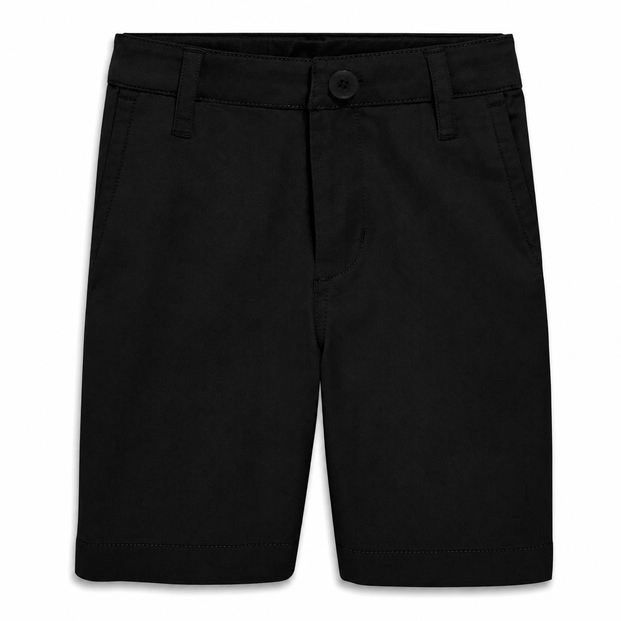 Girls Classic Chino Shorts - Black