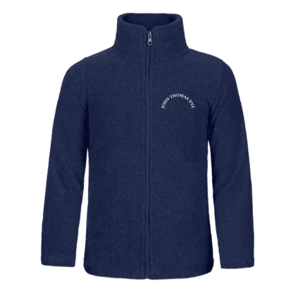 Softshell Fleece - Navy, Embroidered with JTD