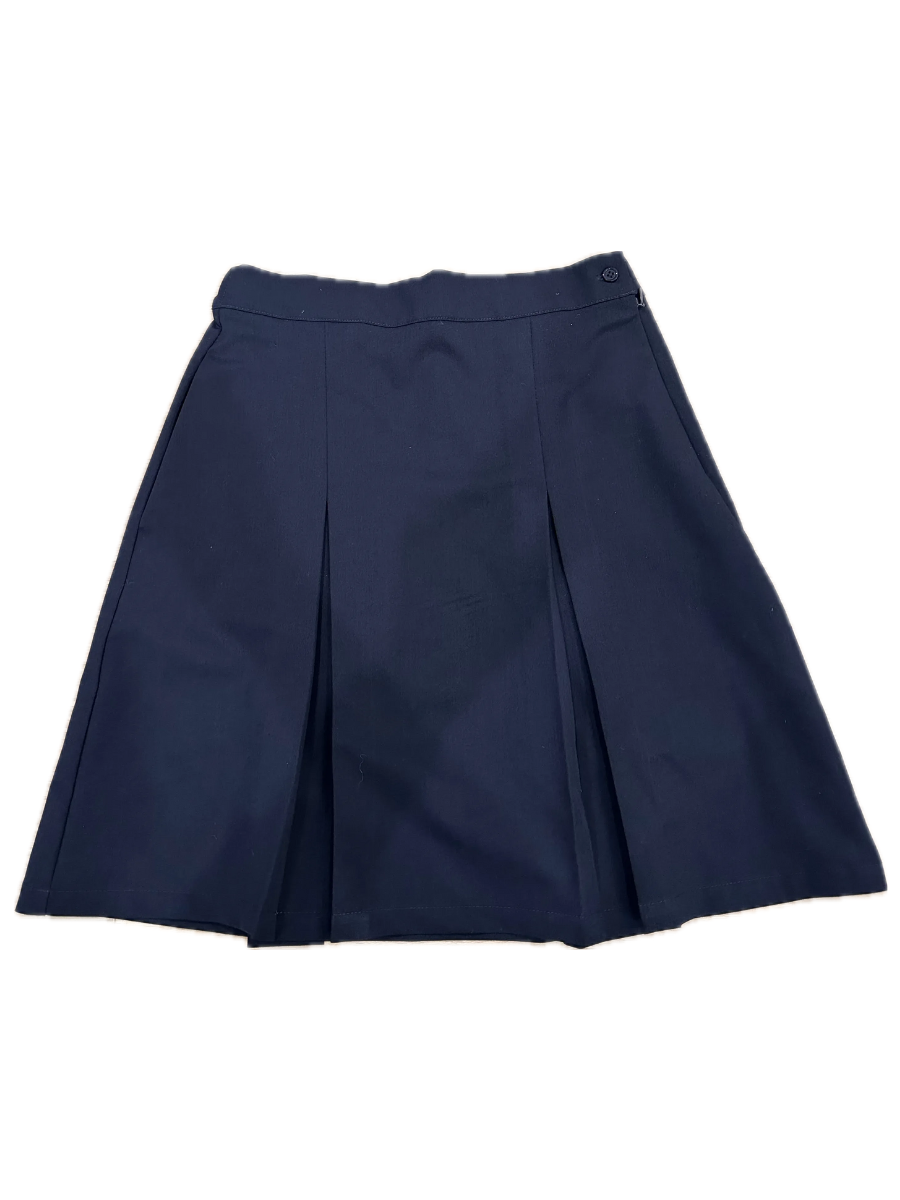 Simple Pleat Skirt - Navy (JTD)