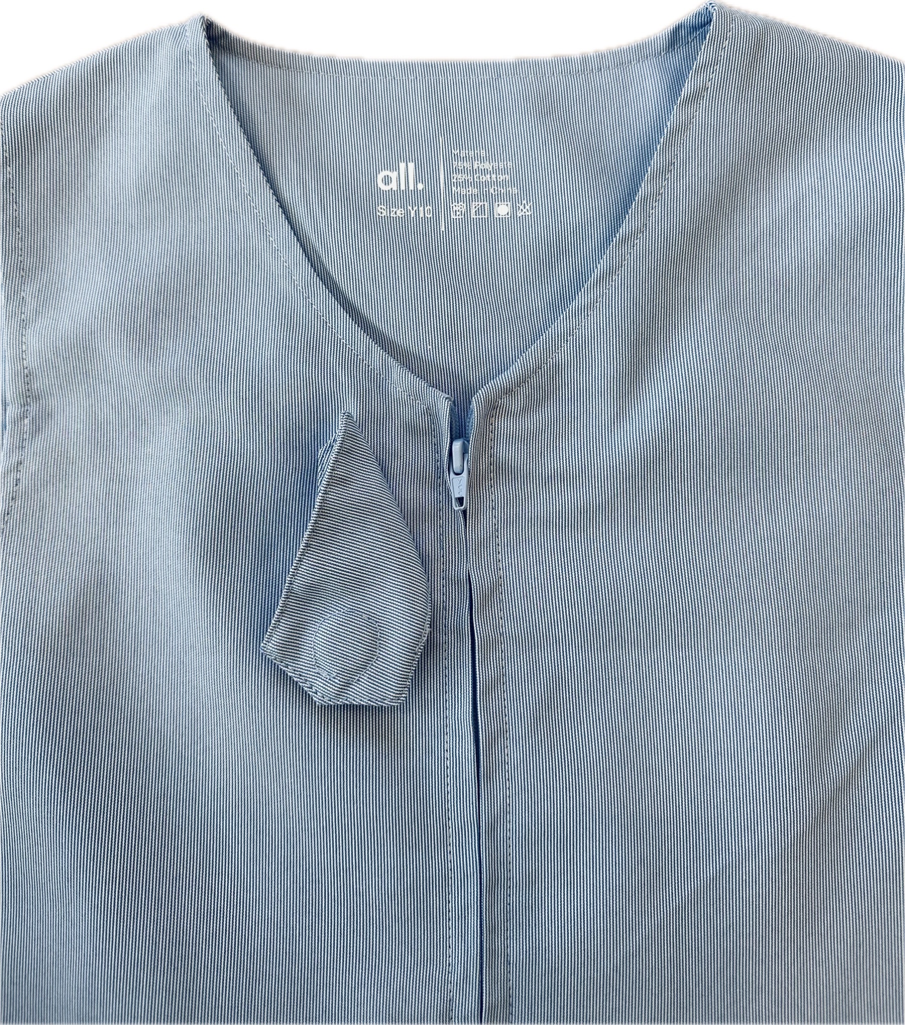 Grace Jumper - Blue Pinstripe