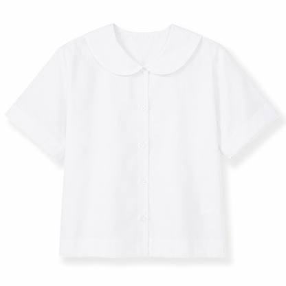 Middy Blouse - White