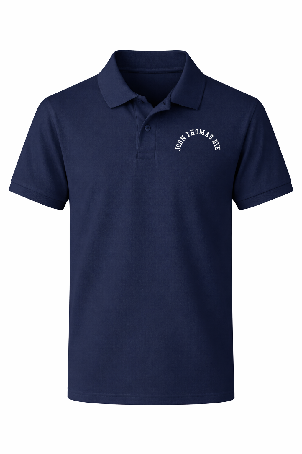 Classic Comfort Polo (unisex) - Navy, Embroidered with JTD
